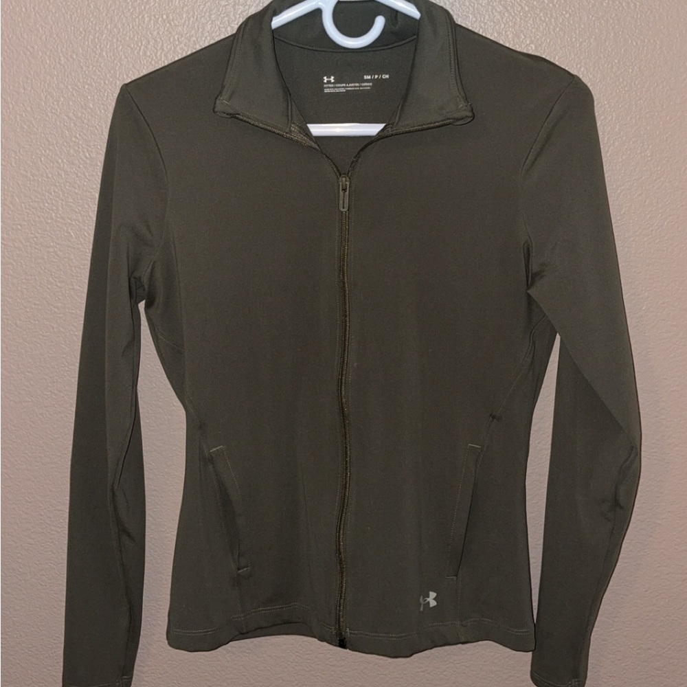 Under Armour Women's Dark Green Utility Jacket
